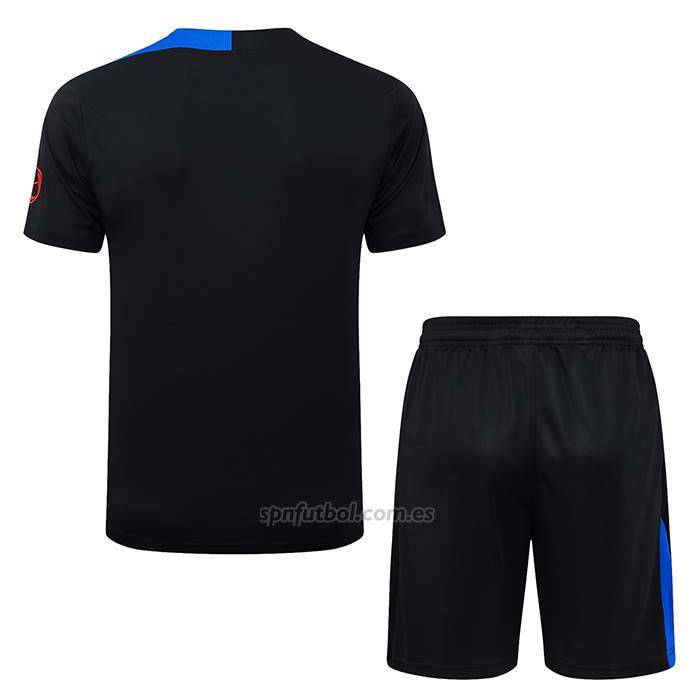 Chandal del Paris Saint-Germain Manga Corta 2025-2026 Negro - Pantalon Corto